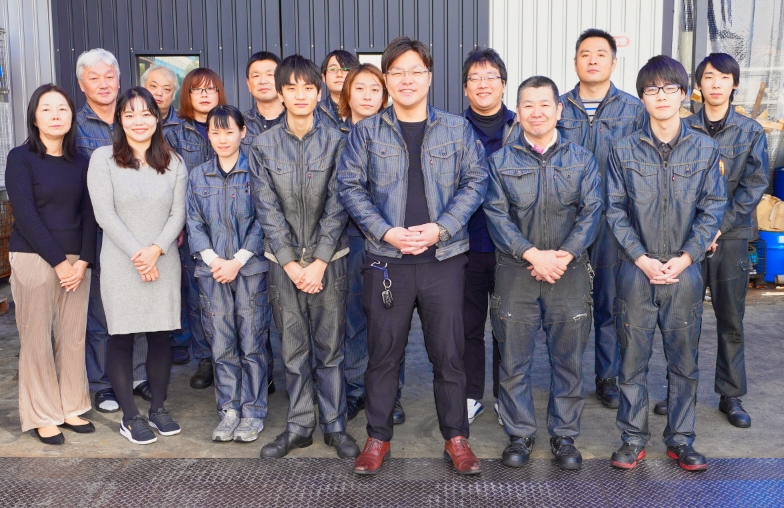 極東精機製作所スタッフ集合